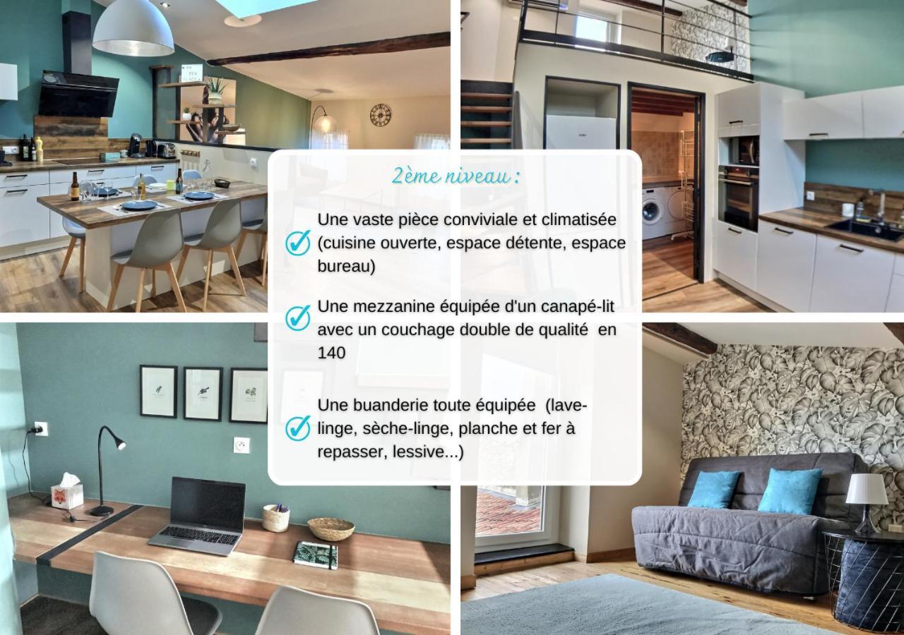 Myzenplace - Duplex 100M2 Cosy, Atypique, Situation Ideale, Parking Montelimar Luaran gambar